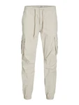 Jack & Jones Cargohose JPSTKANE NOAH CUFFED CARGO NOOS creme