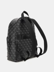 GUESS Rucksack 'Vezzola' grau/schwarz