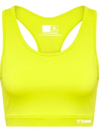Sportski grudnjak 'Active' limeta / bijela
