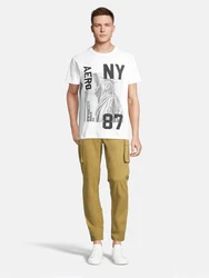 AEROPOSTALE Hose Cargohose senf