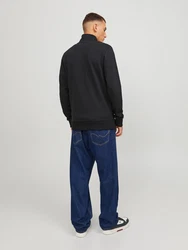 JACK & JONES Sweatjacke JJEPaulos schwarz
