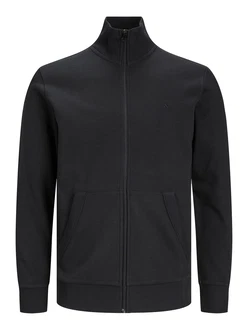 JACK & JONES Sweatjacke JJEPaulos schwarz