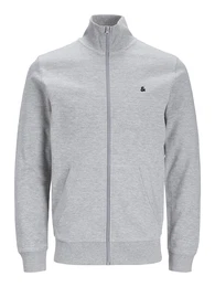 Sweatjacke 'JJEPaulos' hellgrau