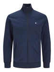 JACK & JONES Sweatjacke JJEPaulos navy/wei