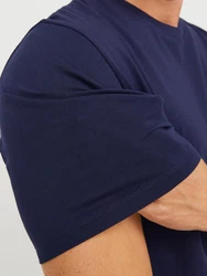 JACK & JONES T-Shirt JJEPaulos marineblau