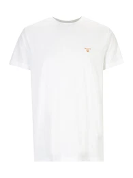 T-Shirt orange / wei