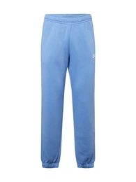 Hose 'Club Fleece' himmelblau / weiß