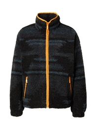 Fleecová mikina 'Salida' žlutá / antracitová / petrolejová / černá