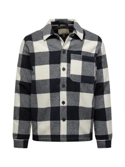 BLEND Übergangsjacke grau/schwarz/weiß BLEND Übergangsjacke grau/schwarz/weiß