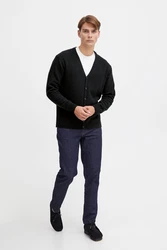 Casual Friday Strickjacke Karl dunkelblau