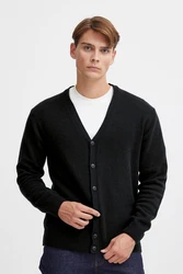 Casual Friday Strickjacke Karl dunkelblau