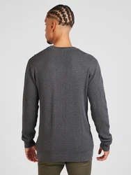 KnowledgeCotton Apparel Pullover Vagn graphit