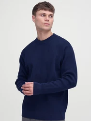 !Solid Pullover SDHAMI dunkelblau