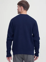 !Solid Pullover SDHAMI dunkelblau