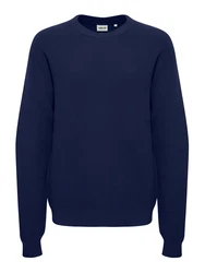 !Solid Pullover SDHAMI dunkelblau