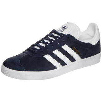 ADIDAS ORIGINALS Sneaker 'Gazelle' marine/gold/weiß
