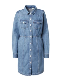 LEVI'S Košulja haljina 'Flynn Western' plavi traper