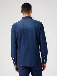 Wrangler Jeanshemd (27) blau