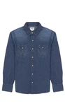 Wrangler Jeanshemd (27) blau
