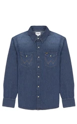 Wrangler Jeanshemd (27) blau