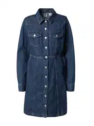 LEVI'S Košilové šaty 'Flynn Western' modrá džínovina