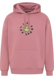 Sweatshirt 'LOOSE HOODIE' gelb / hellgrn / mauve / schwarz