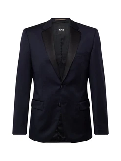 BOSS Sakko H-Huge-Tux-N-B1 marineblau/schwarz