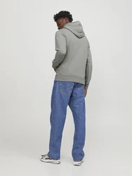 JACK & JONES Sweatshirt 'JJEStar' grau