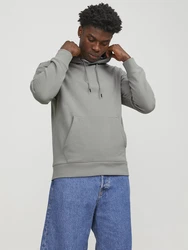 JACK & JONES Sweatshirt 'JJEStar' grau