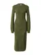 SOMETHINGNEW Pletena obleka 'KIARA'  oliva