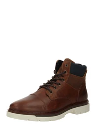Schnrboots navy / braun