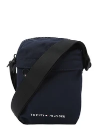Tasche 'Skyline' dunkelblau / feuerrot / weiß