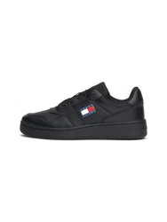 Tommy Jeans Sneaker 'Essential Retro' schwarz