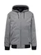 HOLLISTER Jacke graumeliert / schwarz