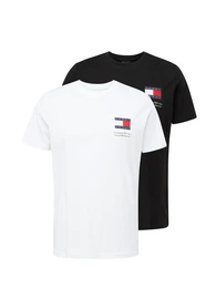 T-Shirt navy / rot / schwarz / wei
