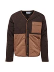 TOPMAN Jacke chamois/dunkelbraun