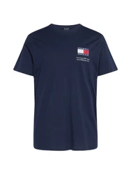 Tommy Jeans T-Shirt 'Essential' Dunkelblau