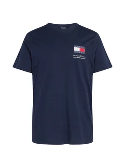 Tommy Jeans T-Shirt 'Essential' Dunkelblau