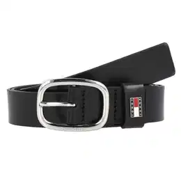 Tommy Jeans Remen crvena / crna / bijela