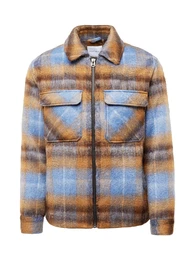 Jacke blau / braun