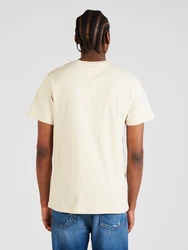Tommy Jeans T-Shirt 'Essential' creme / dunkelblau / rot / weiß