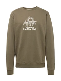 Sweatshirt beige / oliv