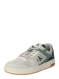 Sneaker creme / ecru / grün