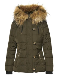 Zimní bunda khaki