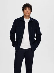 SELECTED HOMME Hemd PEDER marineblau