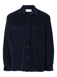 Hemd 'SLHPEDER' navy