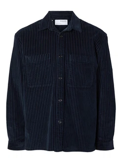 SELECTED HOMME Hemd PEDER marineblau