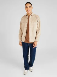 SELECTED HOMME Hemd PEDER beige/dunkelbeige