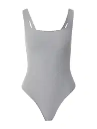 Tričkové body šedý melír