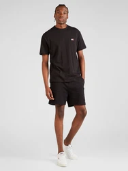 Tommy Jeans Shorts marineblau/feuerrot/schwarz/weiß